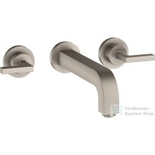   Hansgrohe AXOR Citterio falsík alatti mosdó csaptelep 22,2 cm-es kifolyóval,rozsdamentes acél hatású 39147800