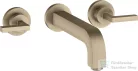 Hansgrohe AXOR Citterio falsík alatti mosdó csaptelep 22,2 cm-es kifolyóval,szálcsiszolt nikkel 39147820