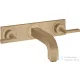 Hansgrohe AXOR Citterio falsík alatti mosdó csaptelep 22,6 cm-es kifolyóval,szálcsiszolt bronz 39148140