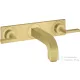 Hansgrohe AXOR Citterio falsík alatti mosdó csaptelep 22,6 cm-es kifolyóval,szálcsiszolt sárgaréz hatású 39148950