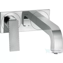   Hansgrohe AXOR CITTERIO falsík alatti mosdó csaptelep 22 cm-es kifolyóval,nem zárható leeresztővel,rombuszmetszéses fogantyúval,króm 39171000