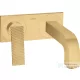 Hansgrohe AXOR CITTERIO falsík alatti mosdó csaptelep 22 cm-es kifolyóval,nem zárható leeresztővel,rombuszmetszéses fogantyúval,szálcsiszolt arany hatású 39171250