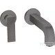 Hansgrohe AXOR CITTERIO falsík alatti mosdócsaptelep 220 mm-es kifolyóval,rombuszmetszéses fogantyúval,nem zárható leeresztővel,szálcsiszolt fekete króm 39181340