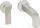 Hansgrohe AXOR CITTERIO falsík alatti mosdó csaptelep 22 cm-es kifolyóval,rombuszmetszéses fogantyúval,nem zárható leeresztővel,rozsdamentes acél hatású 39181800