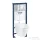 Grohe Solido Perfect falra szerelhető WC szett, mélyöblítésű WC soft close ülőkével, Skate Cosmopolitan króm nyomólappal 39186000
