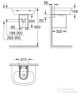 Grohe EURO CERAMIC szifontakaró rögzítőkészlettel,fehér 39201000