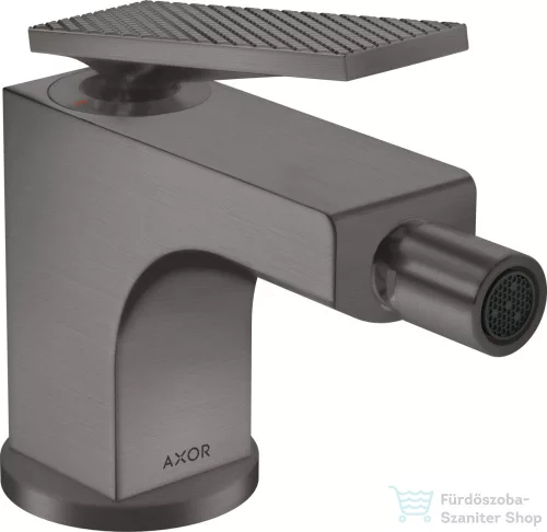Hansgrohe AXOR Citterio bidé csaptelep automata leeresztővel,szálcsiszolt fekete króm 39201340