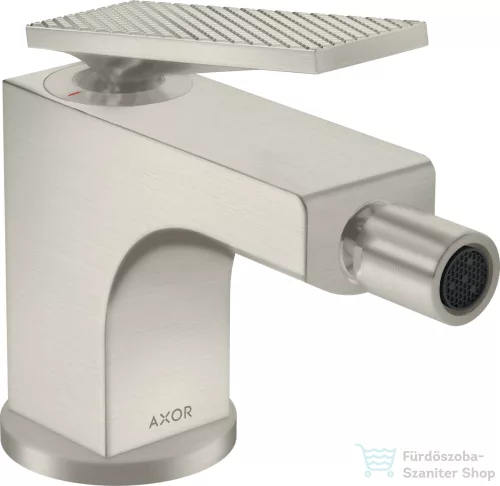 Hansgrohe AXOR Citterio bidé csaptelep automata leeresztővel,rozsdamentes acél hatású 39201800
