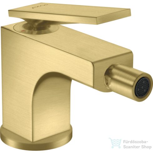 Hansgrohe AXOR CITTERIO bidé csaptelep automata leeresztővel,szálcsiszolt sárgaréz hatású 39214950