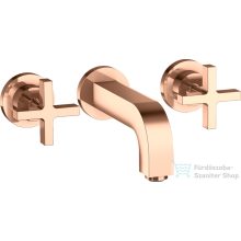   Hansgrohe AXOR Citterio falsík alatti mosdó csaptelep 16,2 cm-es kifolyóval,polírozott vörös arany hatású 39313300