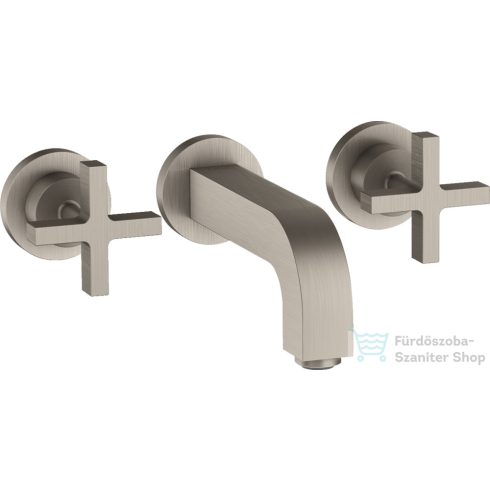 Hansgrohe AXOR Citterio falsík alatti mosdó csaptelep 16,2 cm-es kifolyóval,rozsdamentes acél hatású 39313800