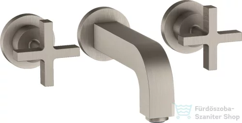 Hansgrohe AXOR Citterio falsík alatti mosdó csaptelep 16,2 cm-es kifolyóval,rozsdamentes acél hatású 39313800