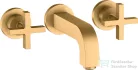 Hansgrohe AXOR Citterio falsík alatti mosdó csaptelep 16,2 cm-es kifolyóval,szálcsiszolt sárgaréz hatású 39313950