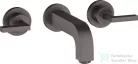Hansgrohe AXOR Citterio falsík alatti mosdó csaptelep 16,2 cm-es kifolyóval,szálcsiszolt fekete króm 39315340
