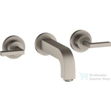   Hansgrohe AXOR Citterio falsík alatti mosdó csaptelep 16,2 cm-es kifolyóval,rozsdamentes acél hatású 39315800