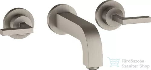 Hansgrohe AXOR Citterio falsík alatti mosdó csaptelep 16,2 cm-es kifolyóval,rozsdamentes acél hatású 39315800