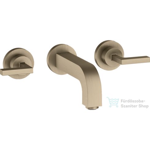 Hansgrohe AXOR Citterio falsík alatti mosdó csaptelep 16,2 cm-es kifolyóval,szálcsiszolt nikkel 39315820