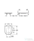 Grohe EURO CERAMIC lecsapódásgátlós wc ülőke,fehér 39330002