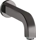 Hansgrohe AXOR CITTERIO 16,5 cm-es kádkifolyó,polírozott fekete króm 39410330