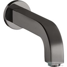   Hansgrohe AXOR CITTERIO 16,5 cm-es kádkifolyó,polírozott fekete króm 39410330