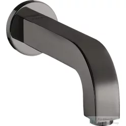   Hansgrohe AXOR CITTERIO 16,5 cm-es kádkifolyó,polírozott fekete króm 39410330