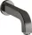 Hansgrohe AXOR CITTERIO 16,5 cm-es kádkifolyó,polírozott fekete króm 39410330