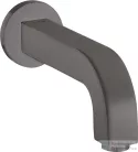 Hansgrohe AXOR CITTERIO 16,5 cm-es kádkifolyó,szálcsiszolt fekete króm 39410340