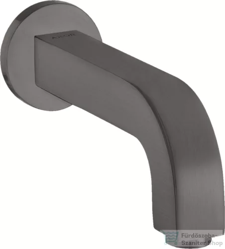 Hansgrohe AXOR CITTERIO 16,5 cm-es kádkifolyó,szálcsiszolt fekete króm 39410340
