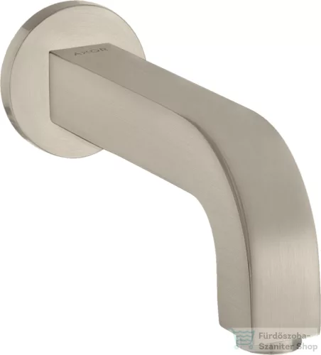 Hansgrohe AXOR CITTERIO 16,5 cm-es kádkifolyó,szálcsiszolt nikkel 39410820