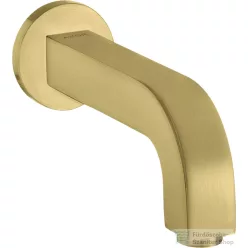   Hansgrohe AXOR CITTERIO 16,5 cm-es kádkifolyó,szálcsiszolt sárgaréz hatású 39410950