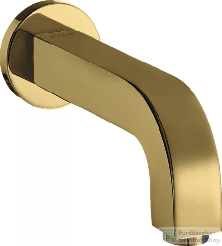 Hansgrohe AXOR CITTERIO 16,5 cm-es kádkifolyó,polírozott arany hatású 39410990