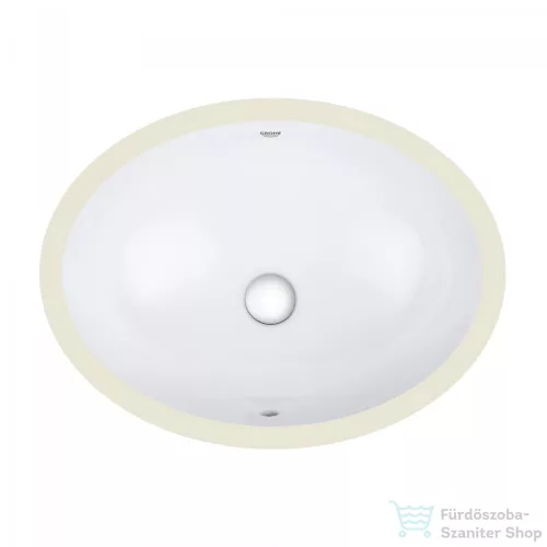 Grohe BAU CERAMIC 56x42 cm-es alulról beépíthető mosdó csaplyuk nélkül,fehér 39423000