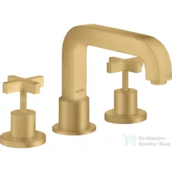   Hansgrohe AXOR CITTERIO 3 üléses kádtöltő csaptelep zuhanyszett csatlakozás nélkül,szálcsiszolt arany hatású 39436250
