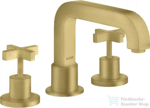 Hansgrohe AXOR CITTERIO 3 üléses kádtöltő csaptelep zuhanyszett csatlakozás nélkül,szálcsiszolt sárgaréz hatású 39436950