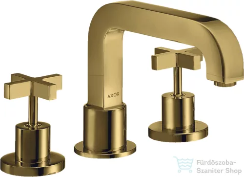 Hansgrohe AXOR CITTERIO 3 üléses kádtöltő csaptelep zuhanyszett csatlakozás nélkül,polírozott arany hatású 39436990