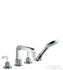 Hansgrohe AX CITTERIO 4-lyukú, fordítókaros, peremre szerelhető kádcsaptelep, króm 39446000