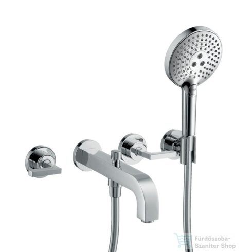 Hansgrohe AXOR CITTERIO falsík alatti kádtöltő csaptelep zuhanyszettel,króm 39448000