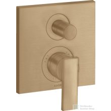   Hansgrohe AXOR Citterio falsík alatti kád/zuhany csaptelep alaptest nélkül,szálcsiszolt bronz 39455140