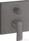 Hansgrohe AXOR Citterio falsík alatti kád/zuhany csaptelep alaptest nélkül,szálcsiszolt fekete króm 39455340