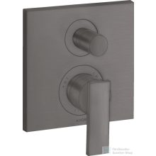   Hansgrohe AXOR Citterio falsík alatti kád/zuhany csaptelep alaptest nélkül,szálcsiszolt fekete króm 39455340