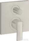 Hansgrohe AXOR Citterio falsík alatti kád/zuhany csaptelep alaptest nélkül,rozsdaments acél hatású 39455800