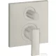 Hansgrohe AXOR Citterio falsík alatti kád/zuhany csaptelep alaptest nélkül,rozsdaments acél hatású 39455800