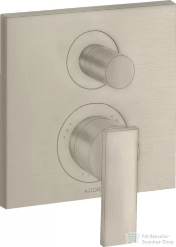 Hansgrohe AXOR Citterio falsík alatti kád/zuhany csaptelep alaptest nélkül,szálcsiszolt nikkel 39455820