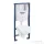 Grohe Solido falra szerelhető WC szett, mélyöblítésű WC soft close ülőkével, Even króm nyomólappal 39467000
