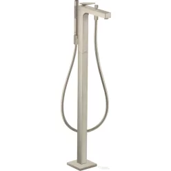   Hansgrohe AXOR CITTERIO szabadon álló kádtöltő csaptelep rombuszmetszéses fogantyúval,szálcsiszolt nikkel 39471820