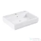 Grohe CUBE CERAMIC 60x49 cm-es pultra ültethető mosdó,fehér 3947700H