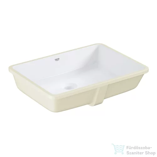 Grohe CUBE CERAMIC 49,2x37 cm-es alulról beépíthető mosdó csaplyuk nélkül,fehér 3948000H