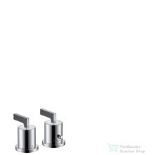   Hansgrohe AX Citterio 2-lyukú, termosztátos, peremre szerelhető fordítókaros kádcsaptelep DN15, króm 39482000