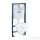 Grohe Solido falra szerelhető WC szett, Bau Ceramic WC soft close ülőkével, Sail króm nyomólappal 39499000
