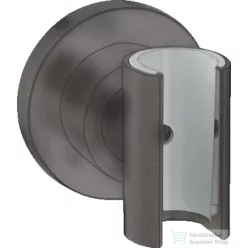   Hansgrohe AXOR CITTERIO zuhanytartó,szálcsiszolt fekete króm 39525340